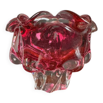 Blown glass catchall by Josef Hospodka from the 1960s.