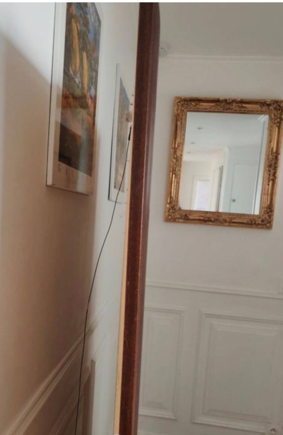 Wooden mirror of very good quality
