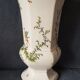Octagonal vase signed Lallier in Moustier