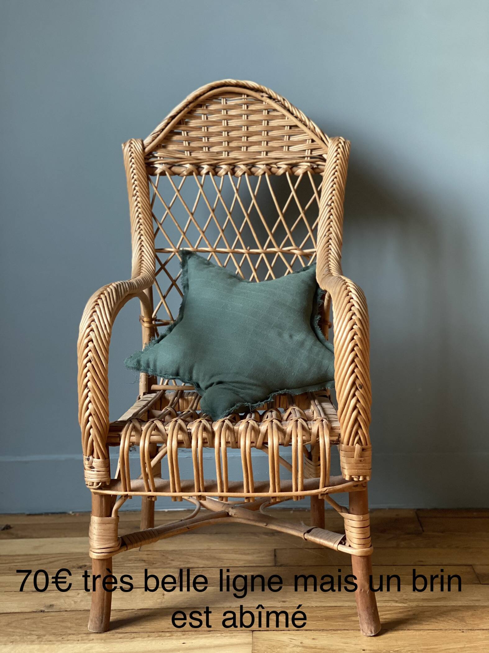 Vintage children's chair