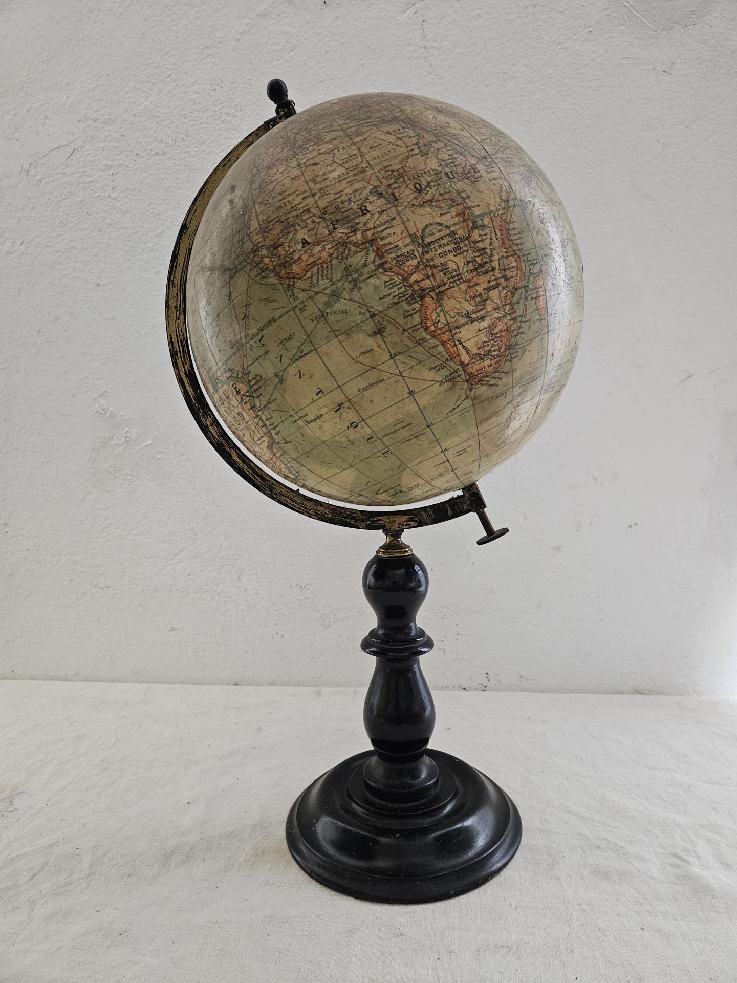 Globe terrestre Napoléon III