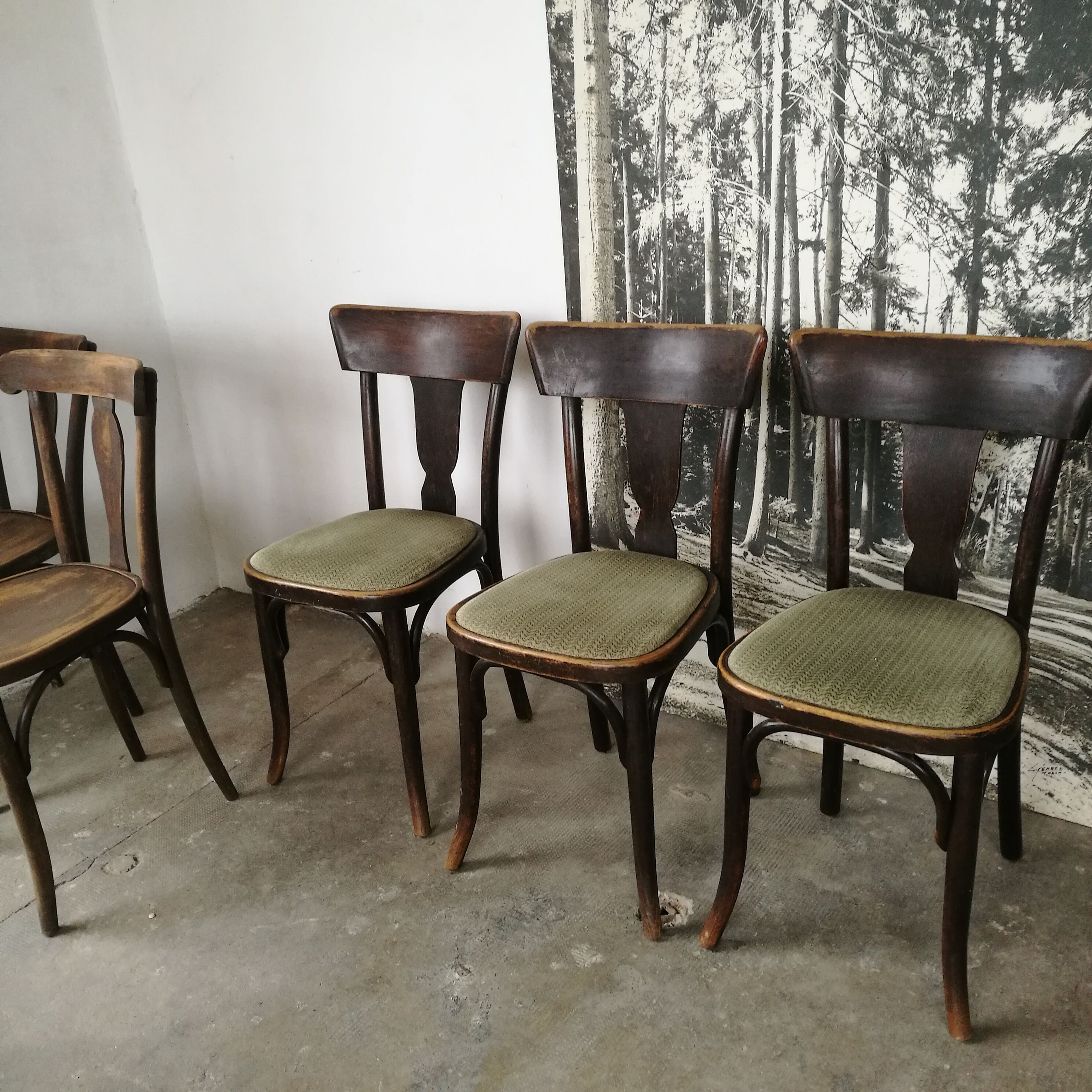 Set de 6 chaises bistrot Thonet