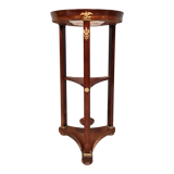 Pedestal table in Athenian Empire period in mahogany around 1810