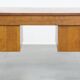 Bureau Art Déco en chêne ancien du début du XXe siècle