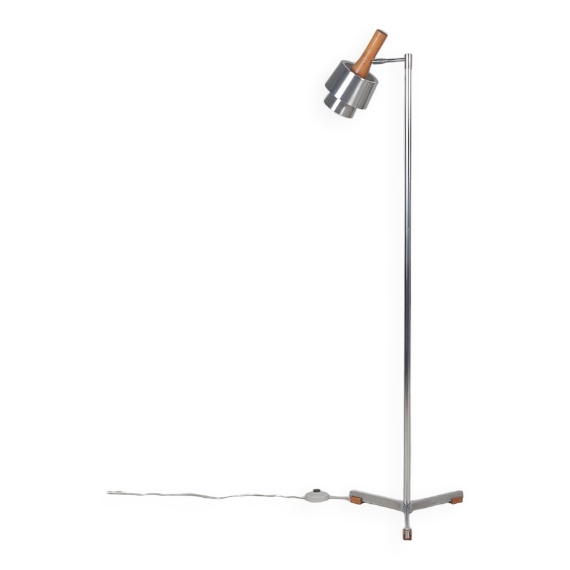 Danish floor lamp designed by Jo Hammerborg for Fog & Mørup 1960s