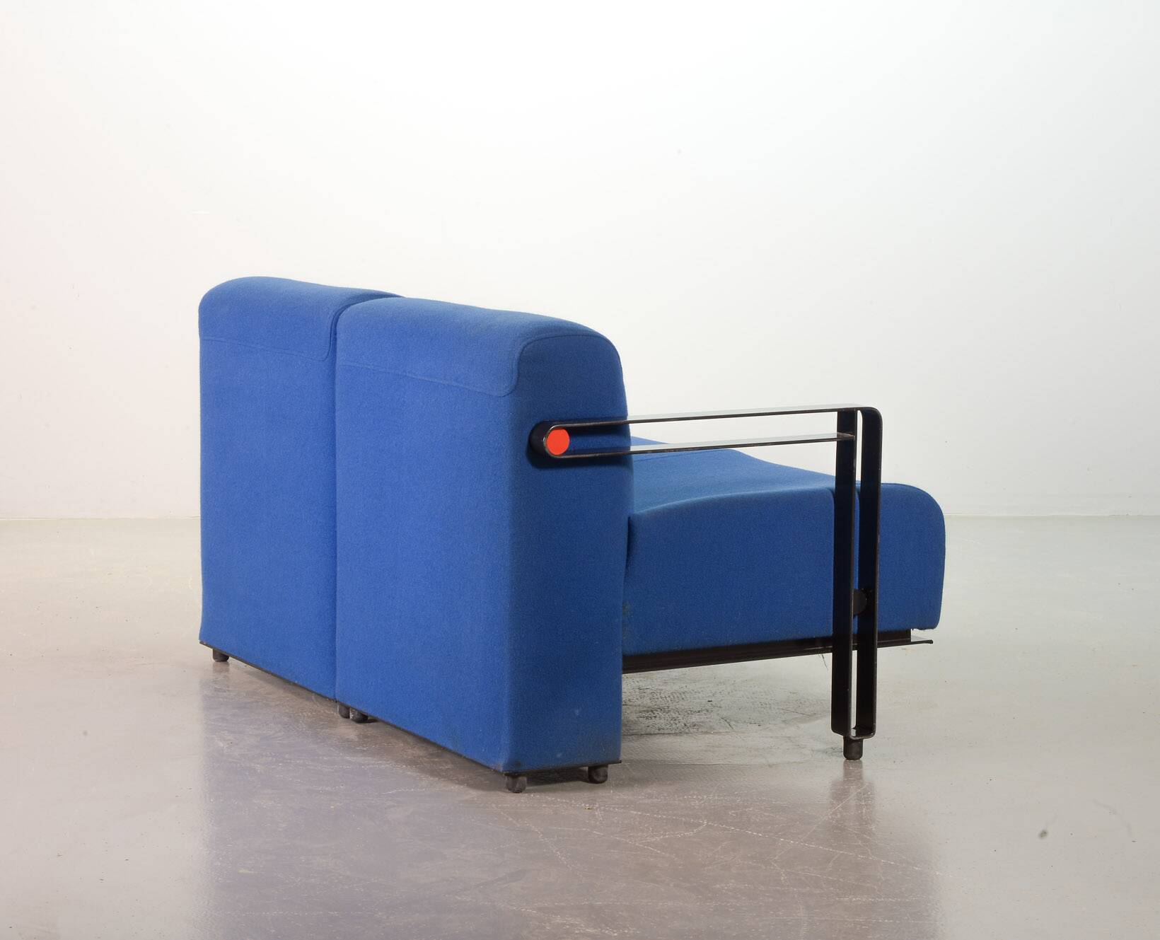 Dutch Design Artifort Sky Blue ‘Transformation’ Two-Seat Sofa Model 952 by