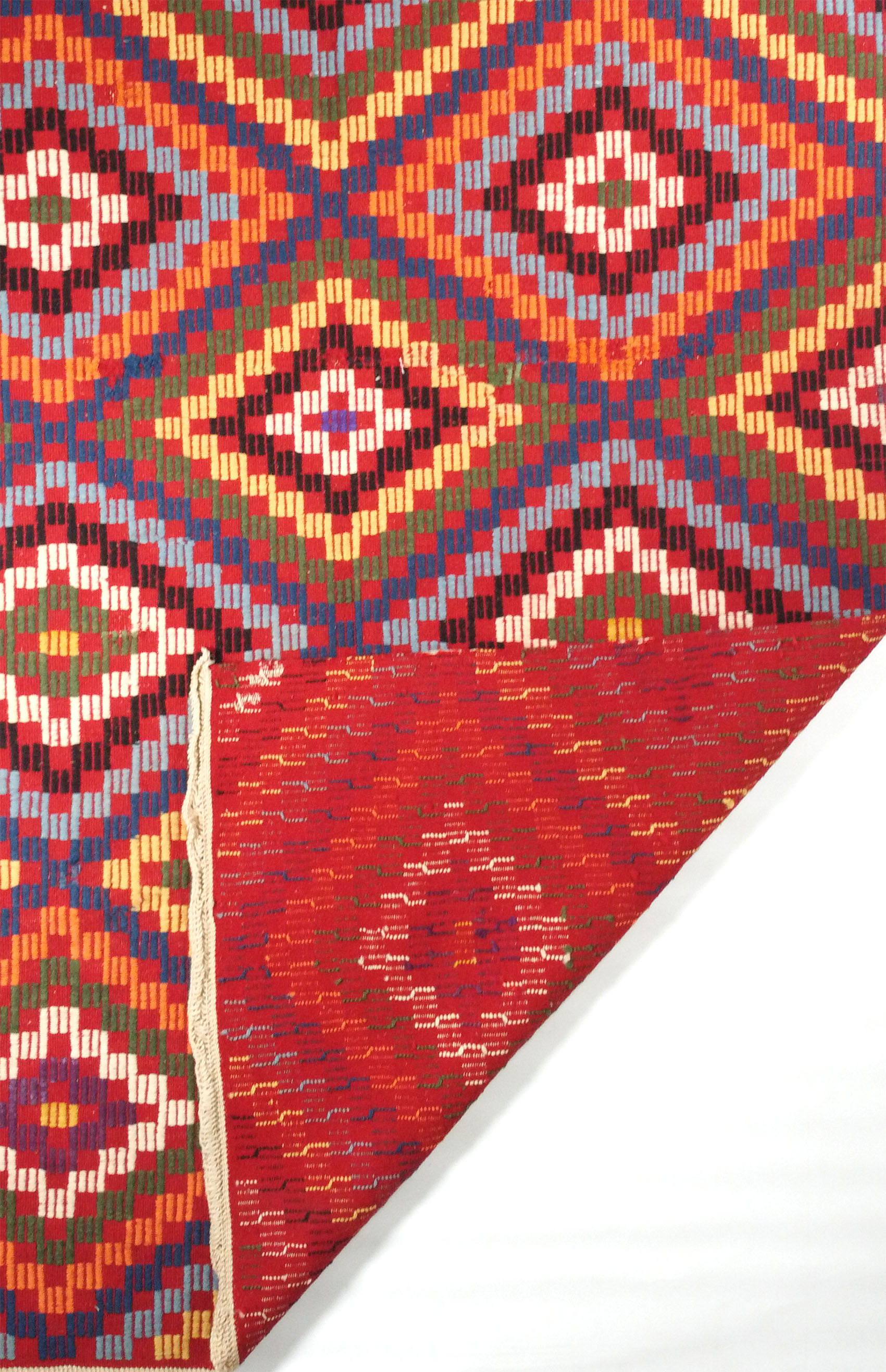 Anatolian handmade kilim rug 274 cm x 157 cm