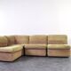 Mid-Century Modular Corner Sofa by Rolf Benz, 1970s.
