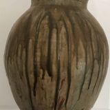 Large vase lucien arnaud sandstone from saint amand en puysaye 1920 art nouveau