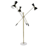 Moonlight floor lamp 3 black arms