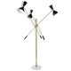 Lampadaire moonlight 3 bras noir