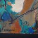 Oil on canvas Tinos monastery cyclades