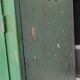 Wood workshop cabinet and mesh doors