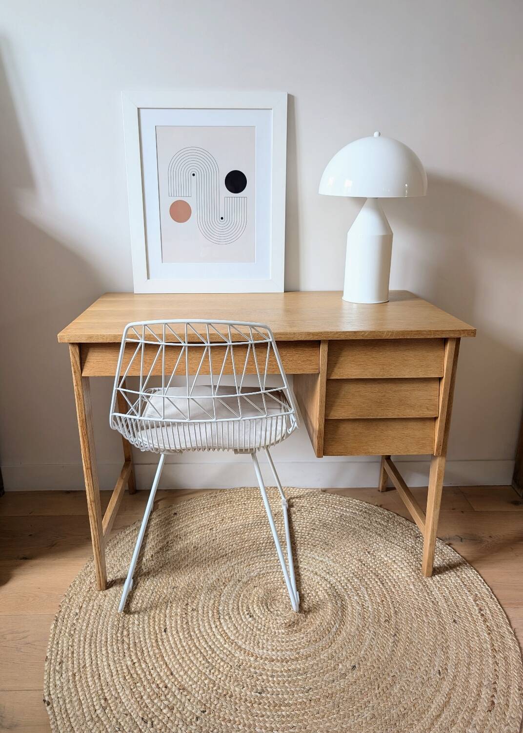 Vintage modernist desk