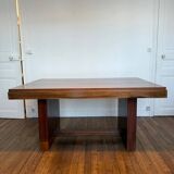 Art Deco solid wood dining table