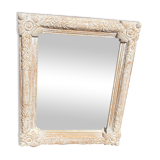 Carved mirror
