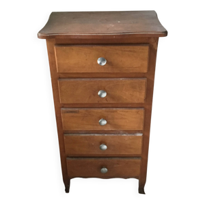 chiffonnier vintage bois