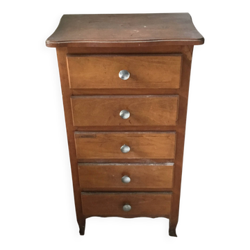 Vintage wooden chest of drawers