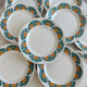 Set of 11 plates Givors France
