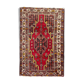 Ancient Persian Mazlaghan carpet 135x208 cm