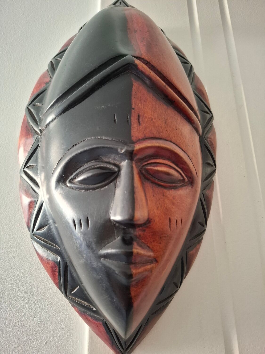 African wooden mask