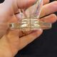 5 old glasses 1930 Verrerie Doyen Belgium model Lido faceted