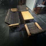 Ensemble de salon en pin scandinave « Domino möbler »