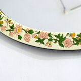 Flower oval mirror, Japan