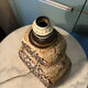 Brutalist ceramic lamp
