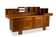 Silvio Coppola, for Bernini. Walnut enfilade with gradin. 1960s.