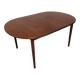Oval extendable teak table by Nils Jonsson for Troeds 50s/60s