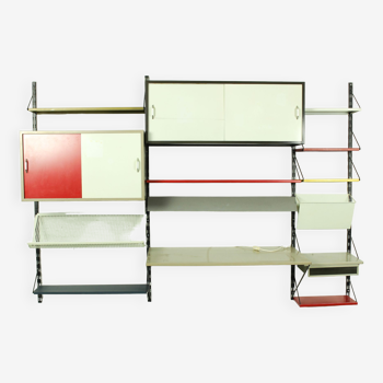 Wall Unit by Tjerk Reijenga for Pilastro with die cut magazine shelve