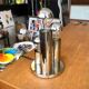 Space Age chrome table lamp – Attributed to Gaetano Sciolari for B