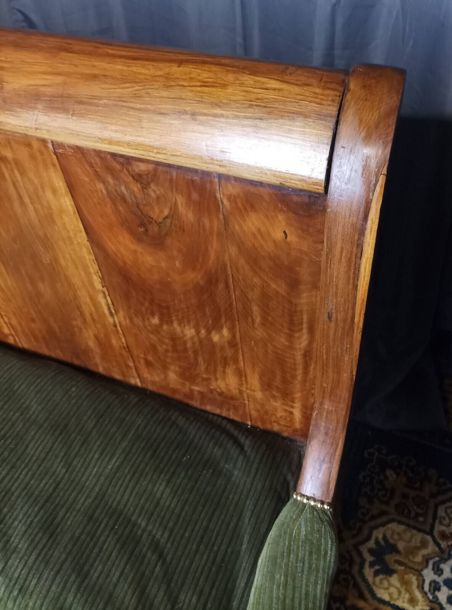 Louis Philippe walnut bench