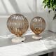 Paire d’appliques murales globes vintage