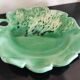 Plate, fruit bowl or leaf-shaped catchall Vallauris