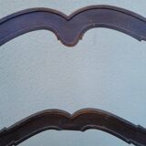 Pair of old Provençal armchairs