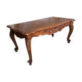 Table basse en merisier