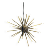 Sputnik Star pendel in Brass 32 arms  Diameter 55cm