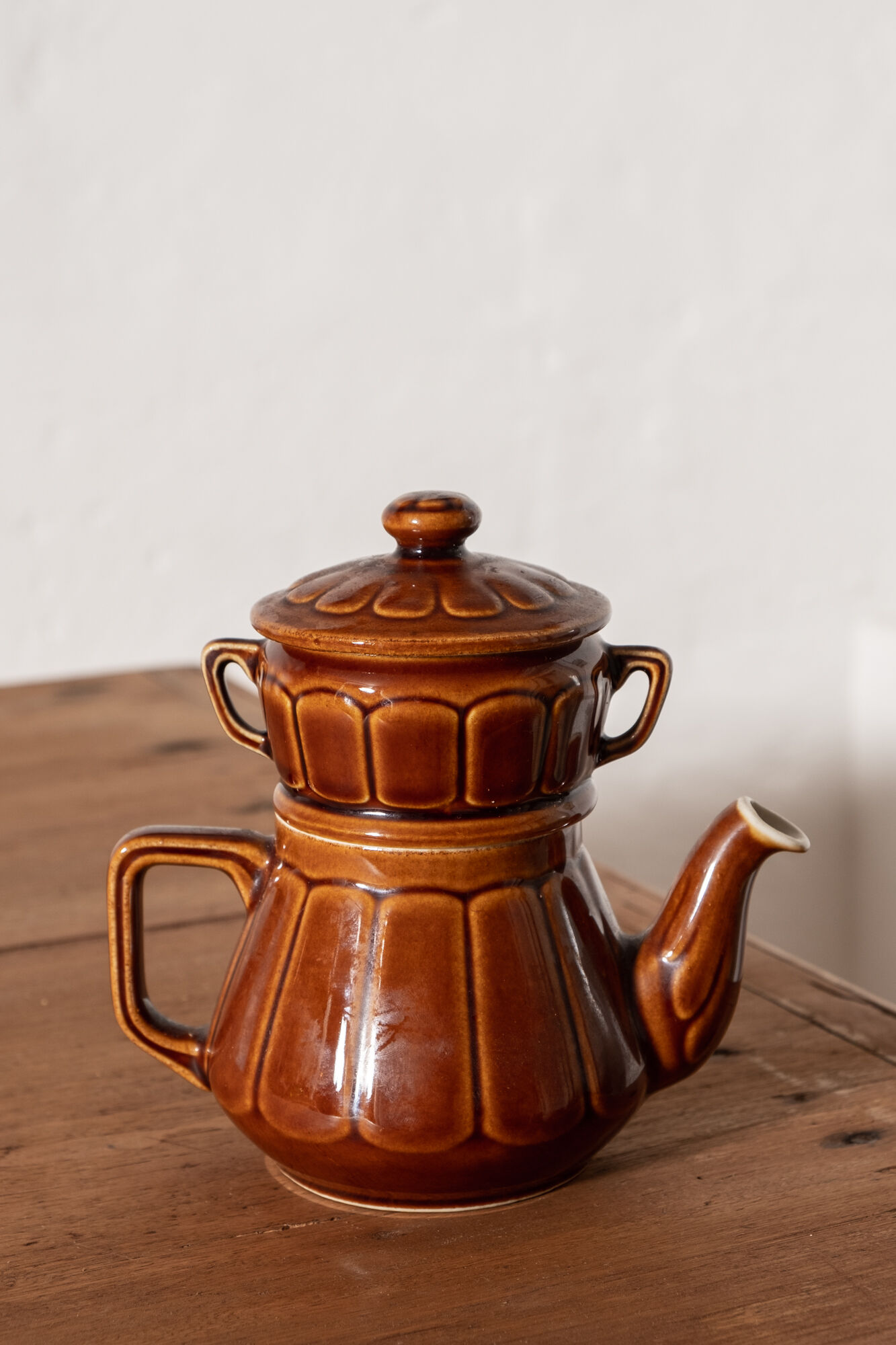 vintage ceramic coffee maker