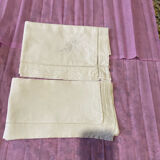Set of two linen pillowcases