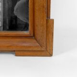 Walnut mirror from the Napoleon III period, France, circa 1870