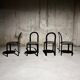 Ensemble de 8 chaises de salle à manger postmodernes par Samo, 1980