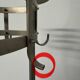 Coat rack Nymphenburg design by Otto Blümel for Classicon brass 80s