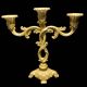 Pair of brass candlesticks