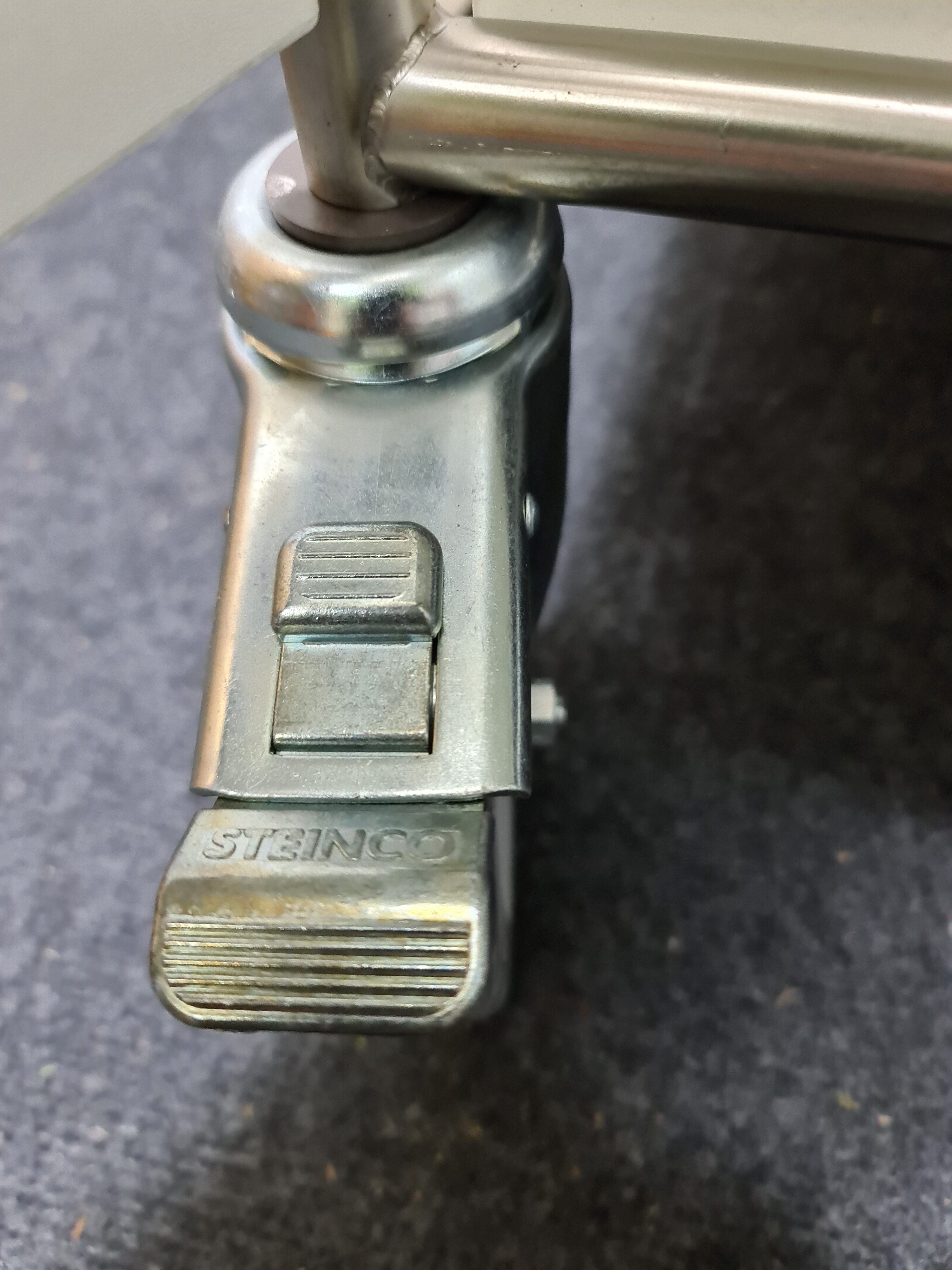 Vintage the 80s Novocel medical trolley