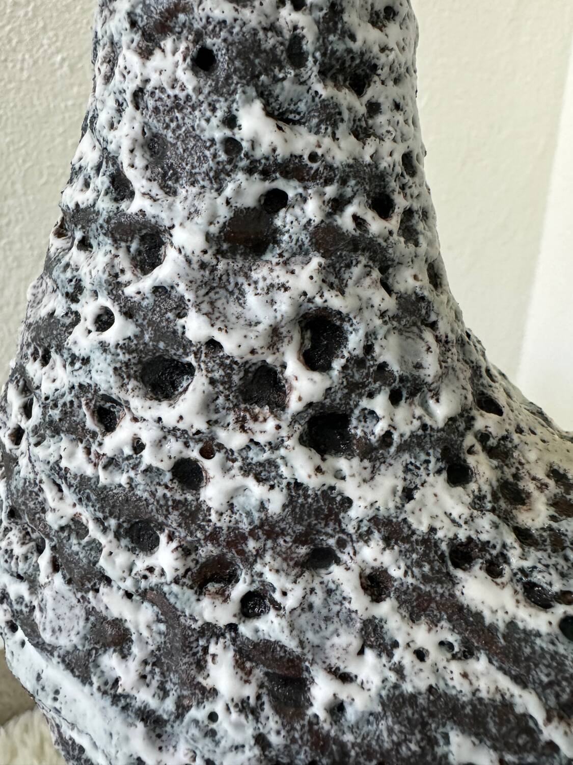 Ceramic lava pitcher from the 60s