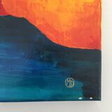 Painting woman lying down