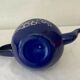Vintage teapot 1950 in enamelled sheet metal