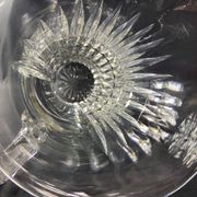 Grand pichet en cristal taillé